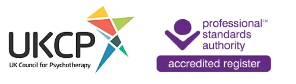 UKCP and Professional Standards Authority accreditation logos